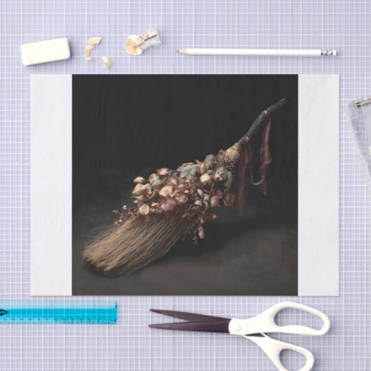 sierbezem tissuepapier (Craft)