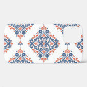 Sierblauw Sinaasappel: naadloos Case-Mate iPhone Case (Achterkant (horizontaal))