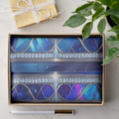 Sierblauw tissuepapier (Geschenk)