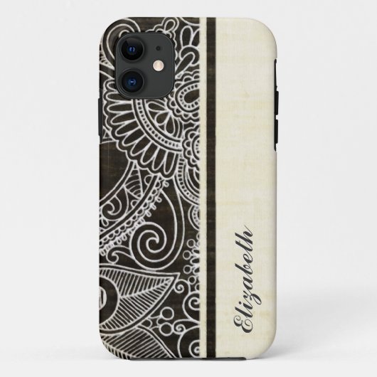  sierbloem 2 Case-Mate iPhone case (Achterkant)