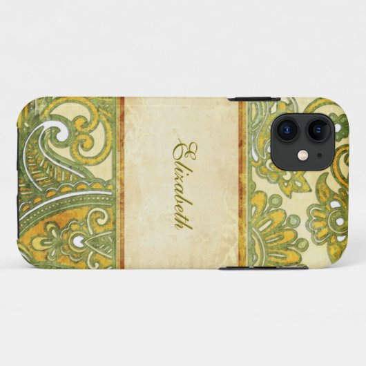  sierbloem 3 Case-Mate iPhone case (Achterkant (horizontaal))