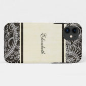  sierbloem 4 Case-Mate iPhone case (Achterkant (horizontaal))