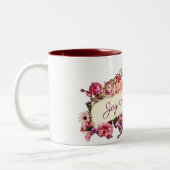   sierbloem doet mee aan de wereld tweekleurige koffiemok (Links)