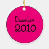 sierbloem keramisch ornament (Achterkant)