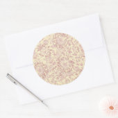 Sierbloemen 18 ronde sticker (Envelop)