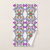 sierbloemen badhanddoekset bad handdoek (Handdoek)