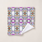 sierbloemen badhanddoekset bad handdoek (Wasdoekje)