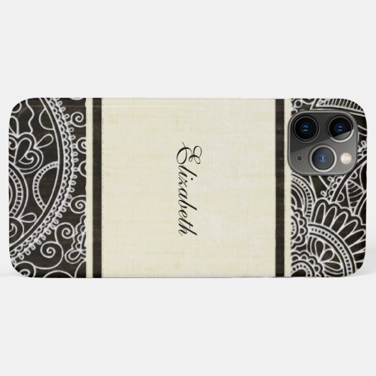 sierbloemen Case-Mate iPhone case (Achterkant (horizontaal))