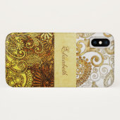 sierbloemen Case-Mate iPhone case (Achterkant (horizontaal))