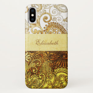 sierbloemen iPhone x hoesje