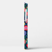 Sierbloemen En Bladeren Patroon-48675 Case-Mate iPhone Case (Achterkant / Links)