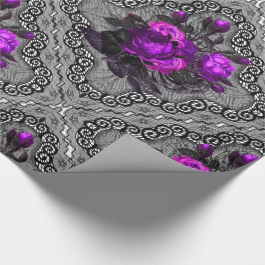  sierbloemen en paling cadeaupapier (Hoek)