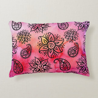 Sierbloemen: etnische naadloos accent kussen