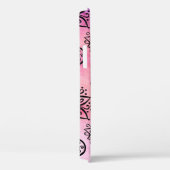 Sierbloemen: etnische naadloos Case-Mate iPhone case (Achterkant / Rechts)