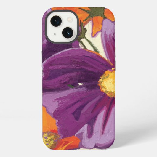 Sierbloemen iPhone Hoesje (Achterkant)