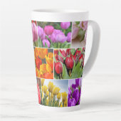 Sierbloemen Latte Mok (Rechterhoek)