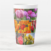 Sierbloemen Latte Mok (Voorkant)