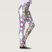 sierbloemen leggings (Rechts)