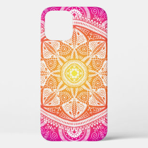 Sierbloemen mandala: kleurrijke vintage. Case-Mate iPhone case