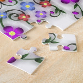 sierbloemen puzzel (Zijkant)