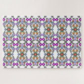 sierbloemen puzzel legpuzzel (Horizontaal)