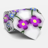 sierbloemen strik stropdas (Opgerold)