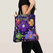 Sierbloemen tote bag (Dichtbij)