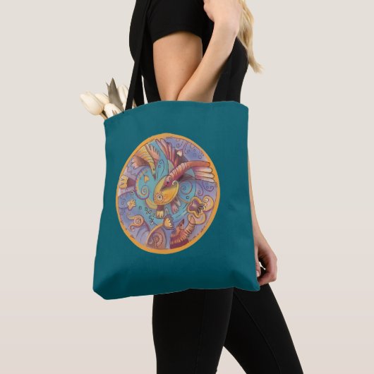 sierbloemen tote bag (Dichtbij)