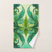 Sierbloemen Tropisch Bad Handdoek (Handdoek)
