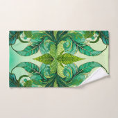 Sierbloemen Tropisch Bad Handdoek (Handdoek)