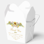 Sierbloemen zomer bruiloft bedankdoosjes (Open)