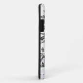 sierboom in een urn op een klein podium (engrav) Case-Mate iPhone case (Achterkant/rechts)