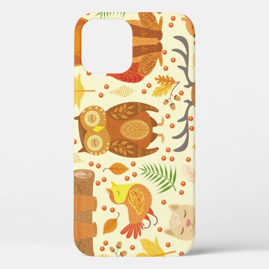 Sierbosdieren illustratie. Case-Mate iPhone case (Achterkant)