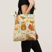Sierbosdieren illustratie. tote bag (Dichtbij)