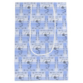 Siercadeau zak Stromende schoonheid maagdenpalm ve Medium Cadeauzakje (Achterkant)