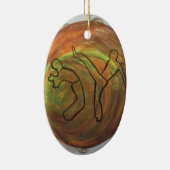 sierdanskunst muziek keramisch ornament (Rechts)