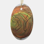 sierdanskunst muziek keramisch ornament (Links)