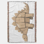 Sierdeken met Adorable Cartoon Dinosaur Deken (Voorkant Verticaal)