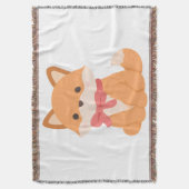 Sierdeken met Wolf en Volle Maan Deken (Voorkant Verticaal)