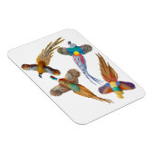 Sierdieren Wild Fazant Birds Premium Magnet Magneet (Rechterzijde)