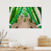 Siergarlanden voor een festival poster (Keuken)