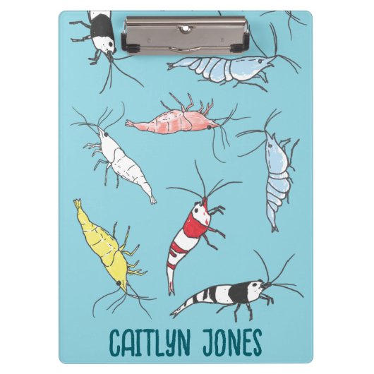 Siergarnalen Hobby Klembord (Voorkant)