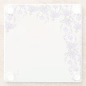 Sierglas onderzetter glazen onderzetter (Achterkant)