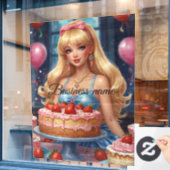 Siergoed Raamfolie Raamsticker (Cafe Raam)