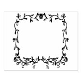 Siergrens nr.1 rubberstempel (Afrduk)