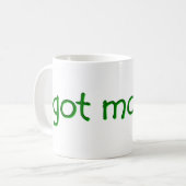 Siergroen Heeft Geld? Koffiemok (Voorkant links)