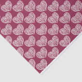 Sierhart in Bourgogne Tissue Paper Tissuepapier (Detail)