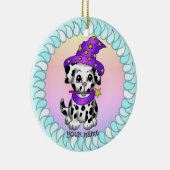 Sierhek hond toverleerling keramisch ornament (Rechts)