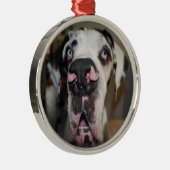 Sierhonden Metalen Ornament (Rechts)