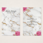  sierjuwelen die Ketting vervaardigen Visitekaartje (Voorkant /achterkant)